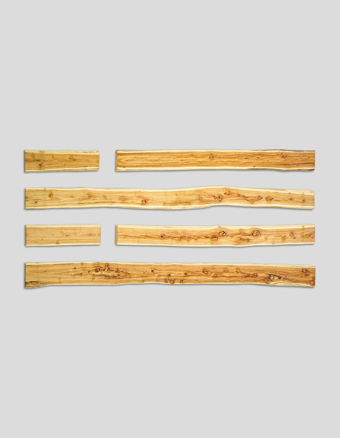 traverse de clôture Bonanza (non biseautée) en bois de robinier poncé