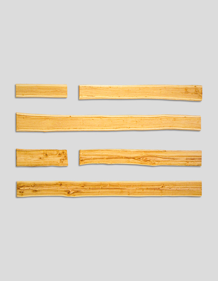 Planches Bonanza (non rabotées) en bois de robinier