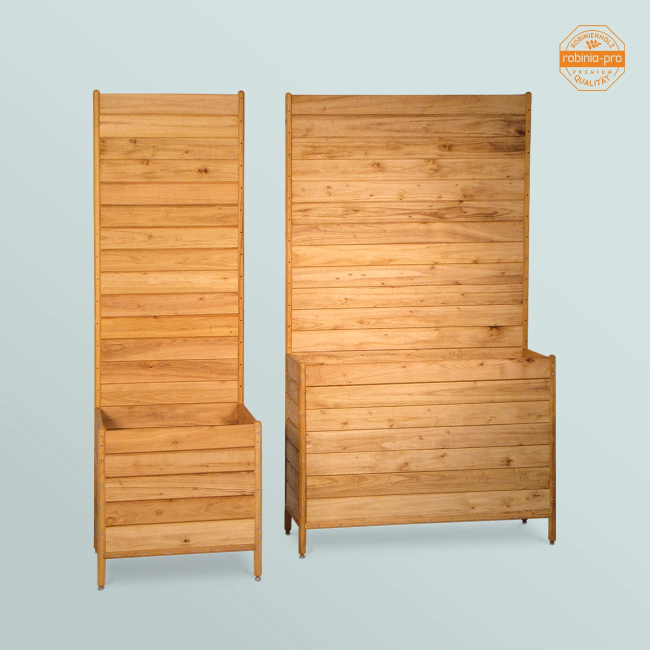 Jardinière Robinia-Pro avec brise-vue