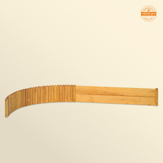 Bordure de pelouse en bois Robinia-Pro