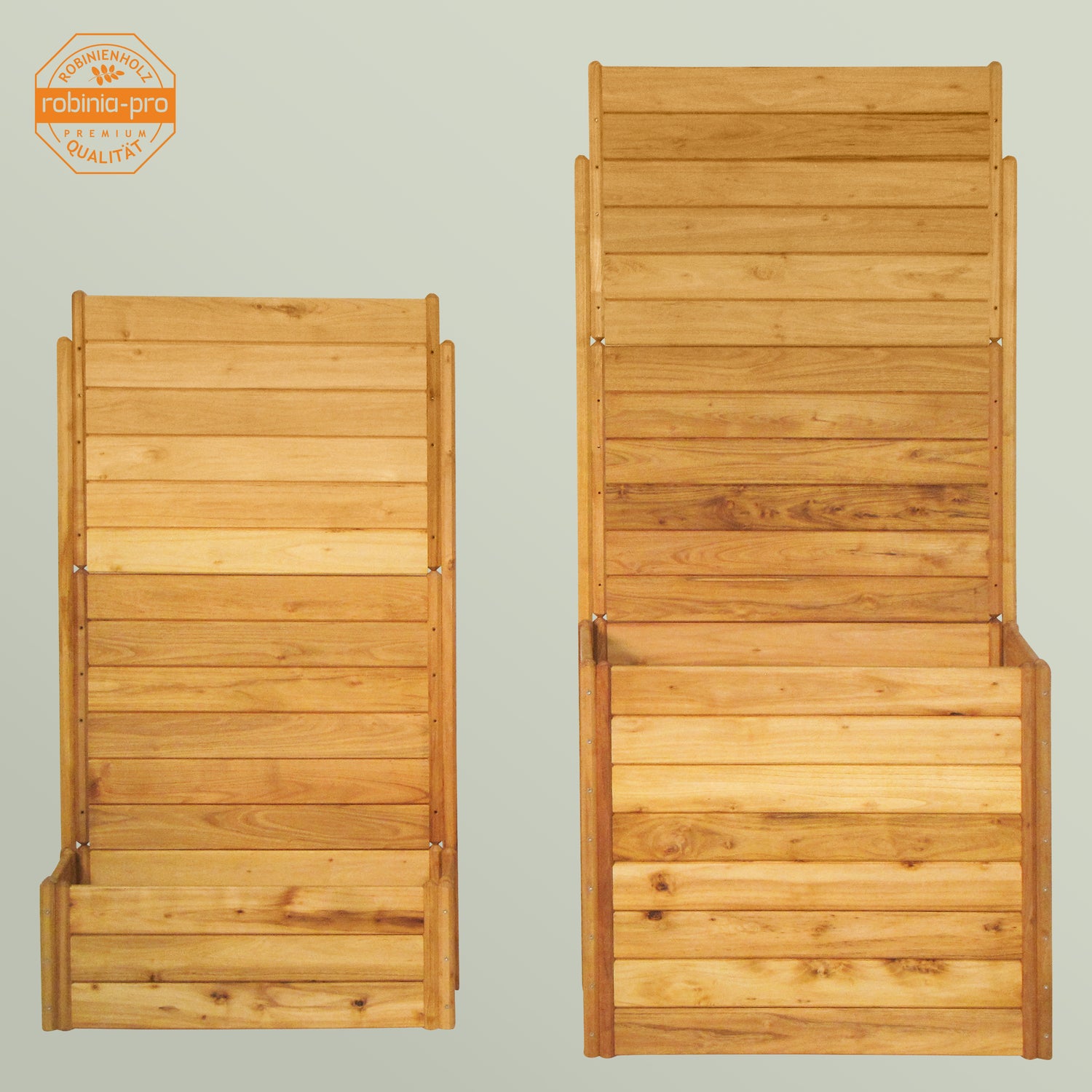 robinia-pro LIT SURÉLEVÉ AVEC MOUSSE D'INTIMITÉ