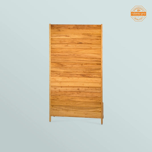 Paravent Robinia-Pro avec base en pierre