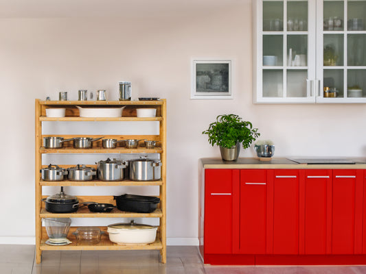 robinia-pro KITCHEN SHELF made of wood (solid wood)