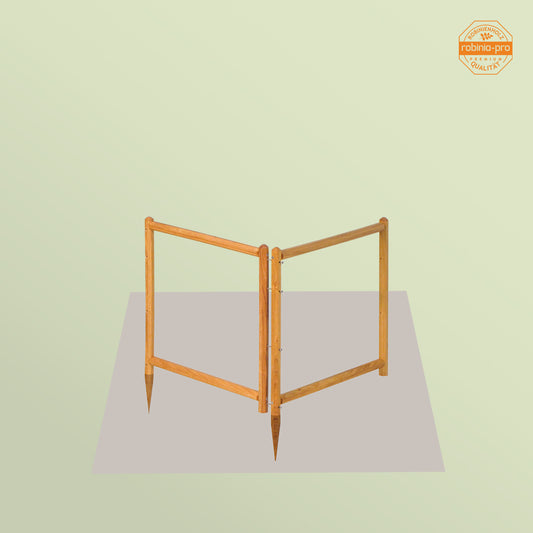 Support carré pour arbustes robinia-pro