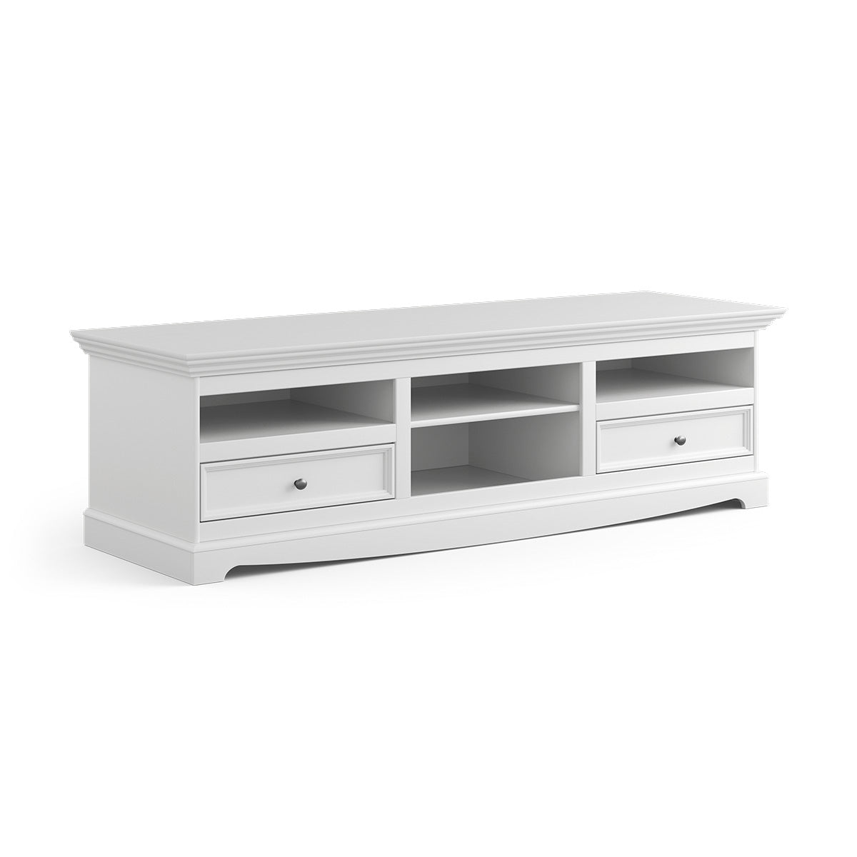 Meuble TV Bologna Elegante Blanc – Apportez de la luminosité et du style à votre salon