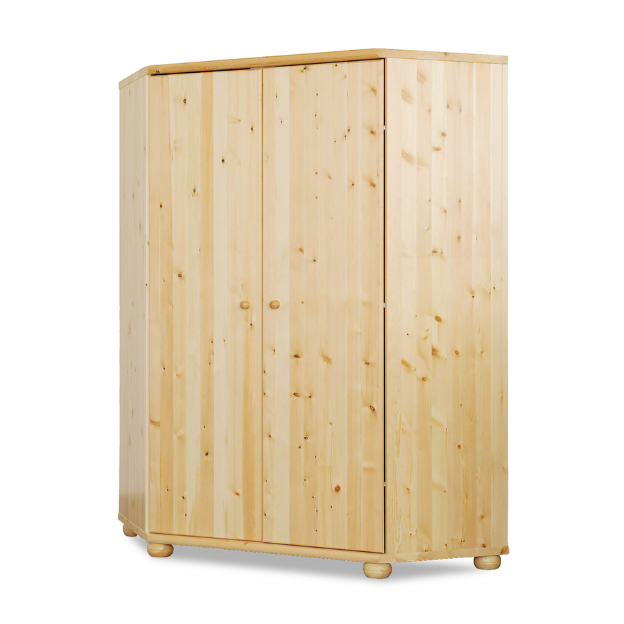Meuble d'angle Claudia Bio en pin massif – 100 % durable et élégant