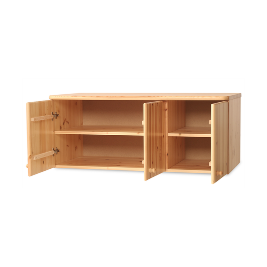 Module complémentaire pour armoire Claudia, pin bio | 3 portes en 100 % bois massif