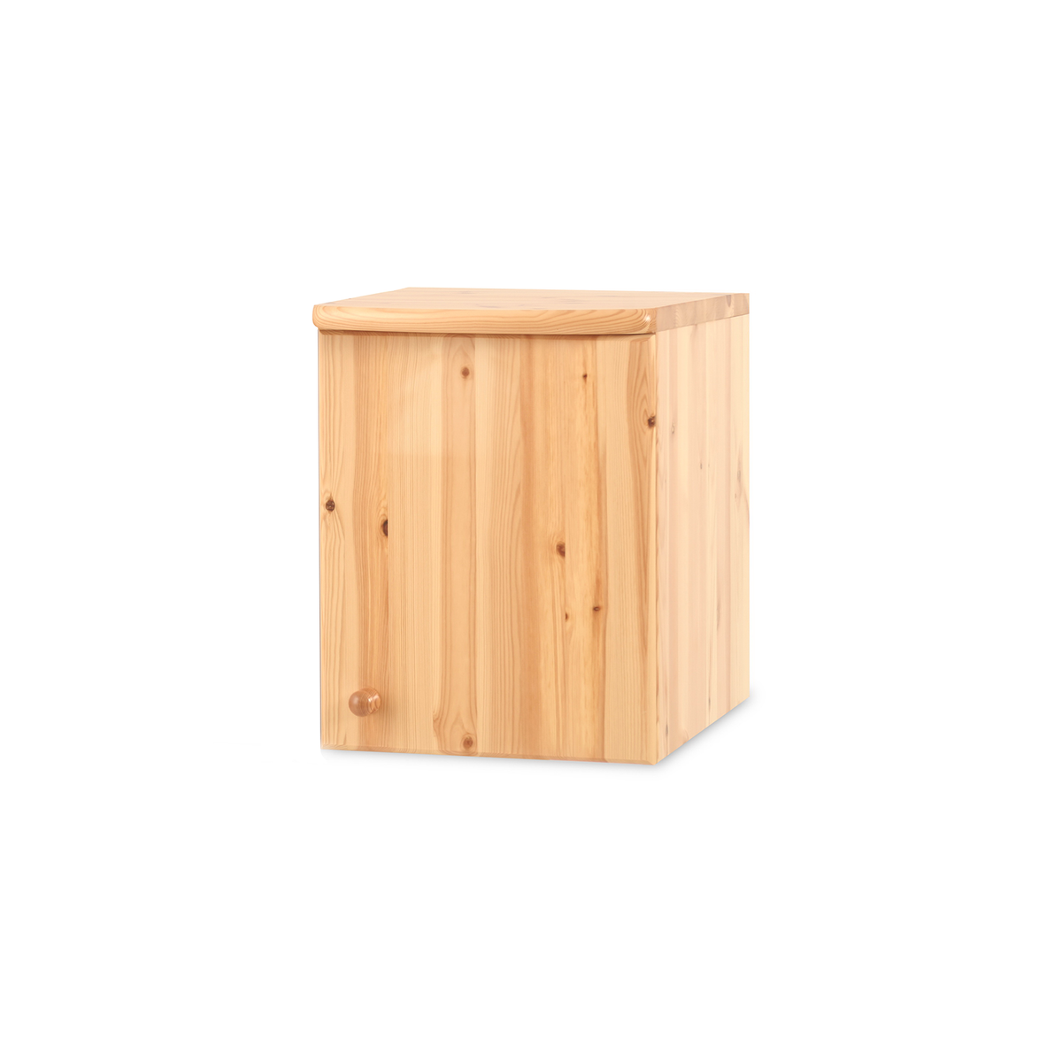 Surmeuble d’armoire Claudia en pin massif bio | 1 porte | 100 % bois massif