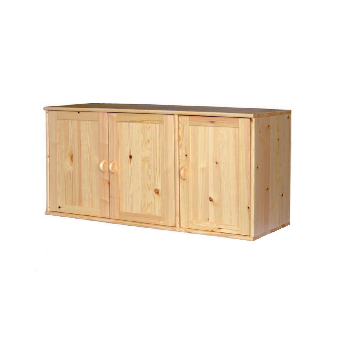 Module complémentaire pour armoire Vanessa en 100 % pin massif bio | 3 portes, haute qualité et durable