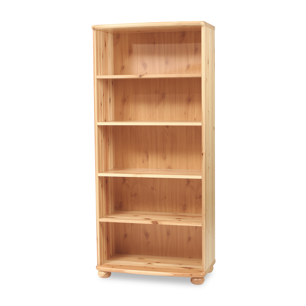 Armoire de bureau Claudia en pin massif | Armoire d'entrée avec 5 étagères | 100% bio