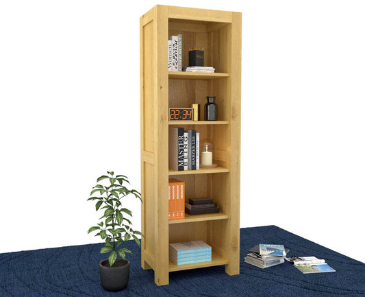 Bibliothèque en bouleau fabriquée à la main – Un design intemporel pour votre intérieur