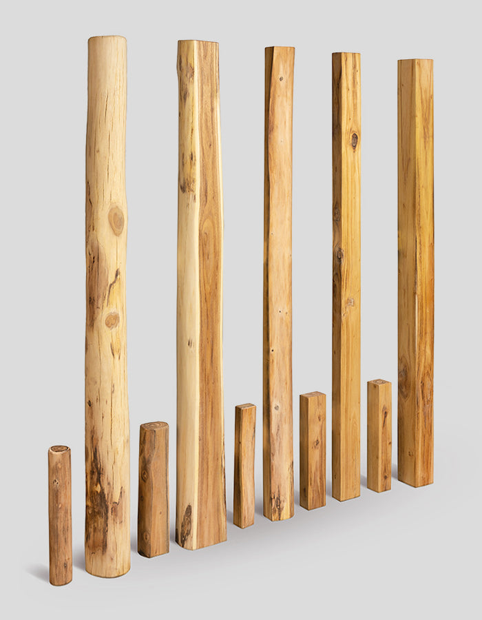 Stèles, murs de soutènement, bornes