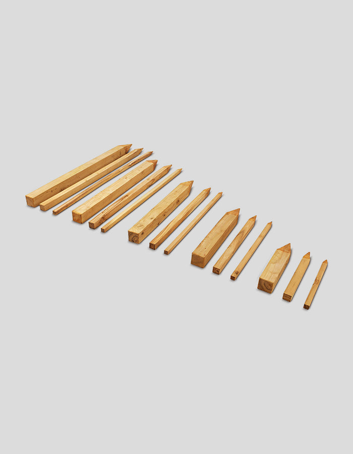 Piquets en bois de robinier fabriqués à partir de bois de robinier