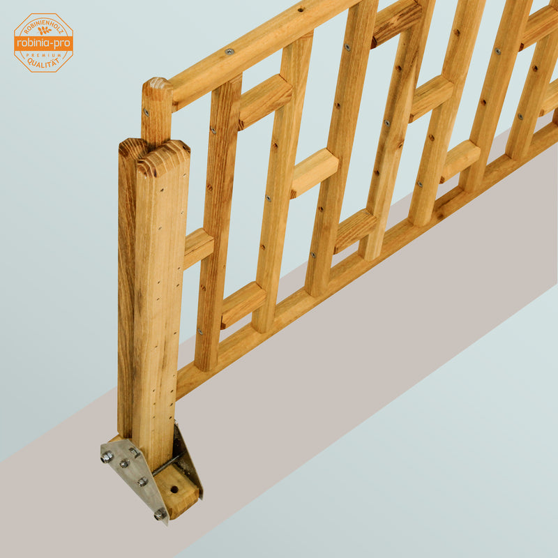 Panneau de clôture robinia-pro « STABZAUN »