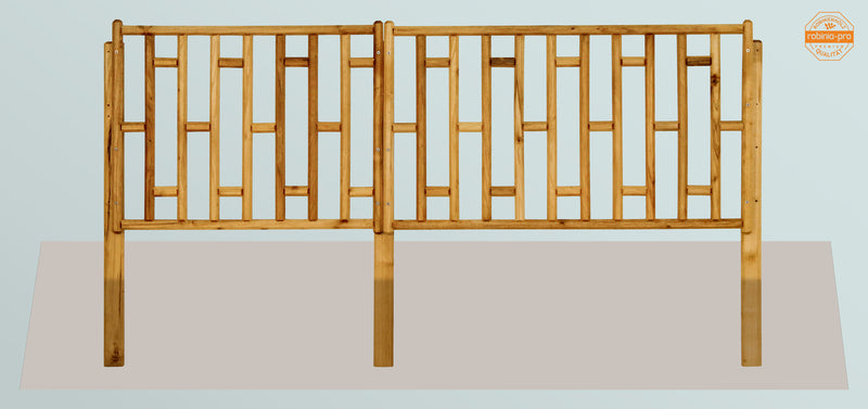 Panneau de clôture robinia-pro « STABZAUN »