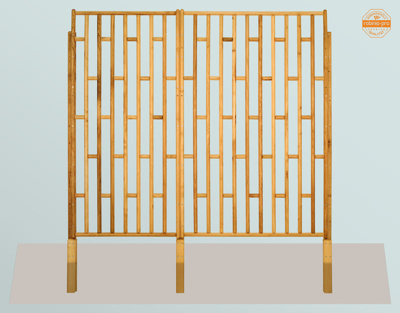 Panneau de clôture robinia-pro « STABZAUN »