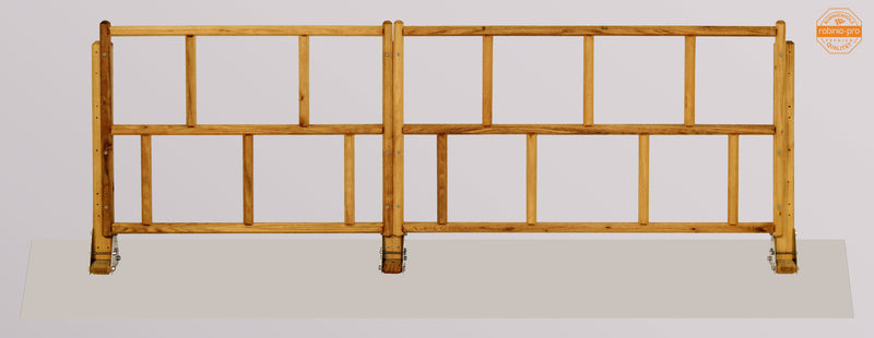 Panneau de clôture robinia-pro « GITTERZAUN classic »