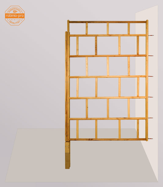 Piquet de fixation murale robinia-pro pour panneau « GITTERZAUN classic »