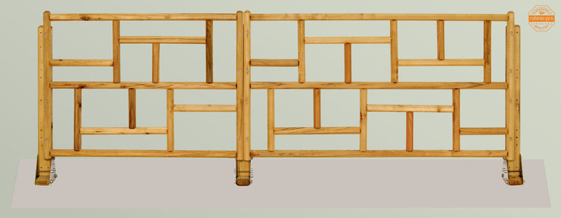 Panneau de clôture robinia-pro « GITTERZAUN japanese »