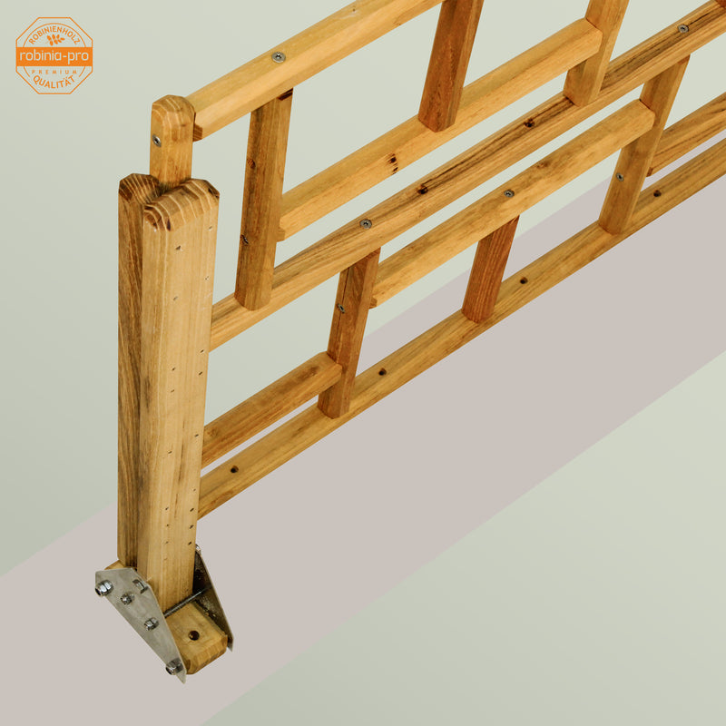 Panneau de clôture robinia-pro « GITTERZAUN japanese »