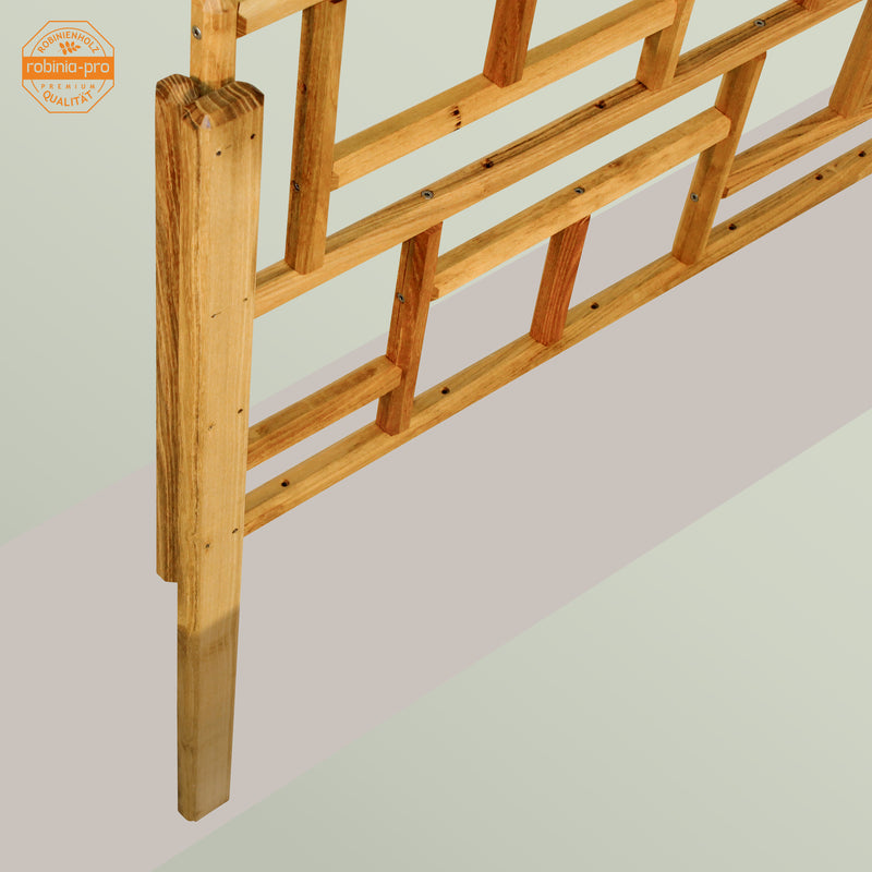 Baguette de finition robinia-pro pour piquet de clôture
