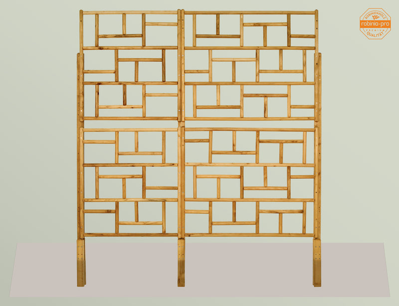 Panneau de clôture robinia-pro « GITTERZAUN japanese »