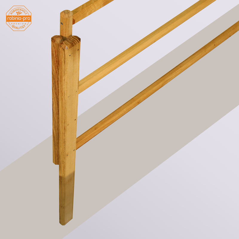 Panneau de clôture robinia-pro « ZAUNFELD style »