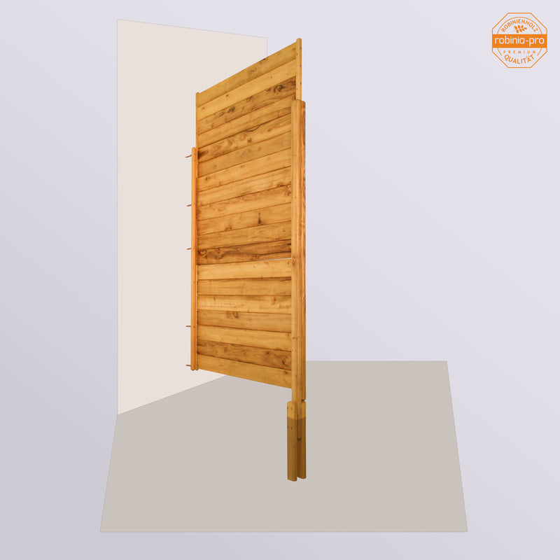 Panneau de clôture brise-vue robinia-pro « SICHTSCHUTZ »
