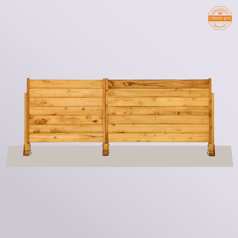 Panneau de clôture brise-vue robinia-pro « SICHTSCHUTZ »