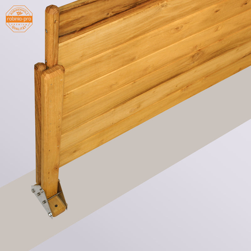 Panneau de clôture brise-vue robinia-pro « SICHTSCHUTZ »