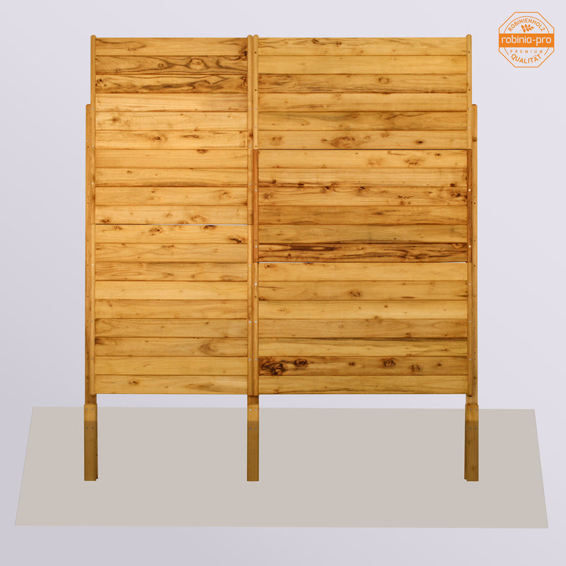 Panneau de clôture brise-vue robinia-pro « SICHTSCHUTZ »