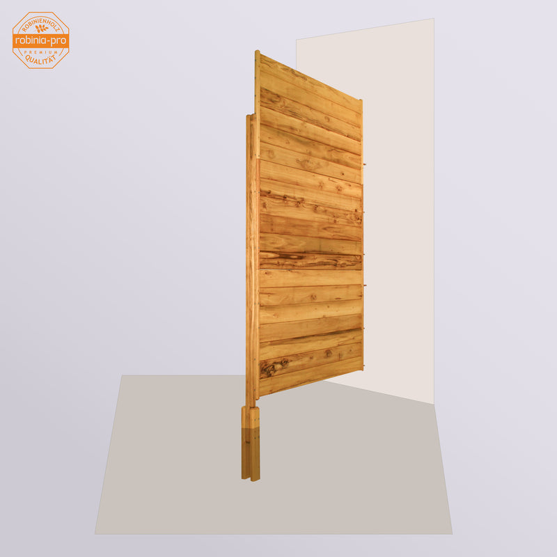 Panneau de clôture brise-vue robinia-pro « SICHTSCHUTZ »