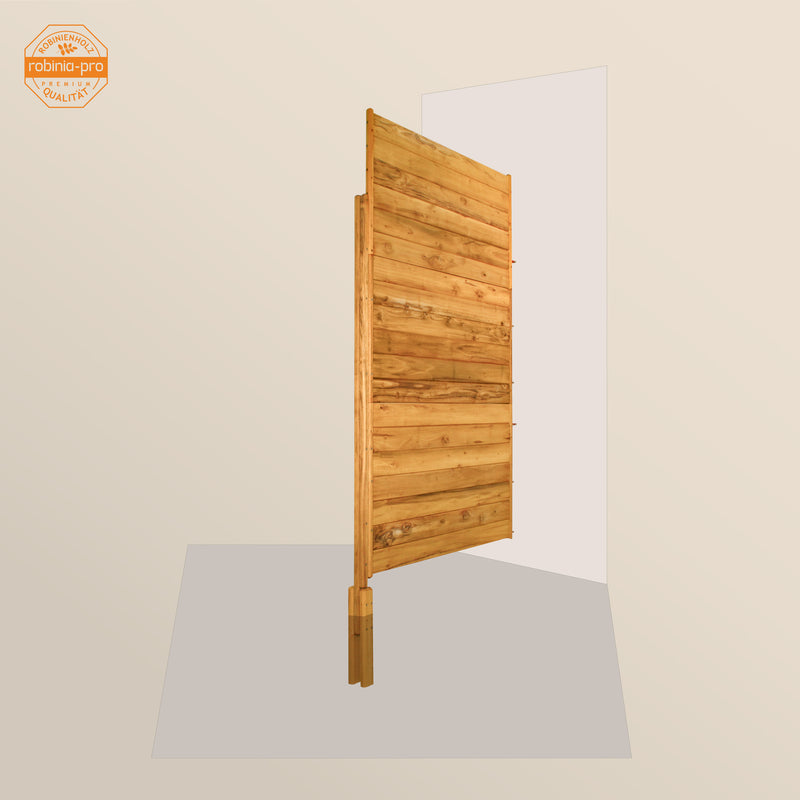 Panneau de clôture brise-vue robinia-pro « SICHTSCHUTZ »