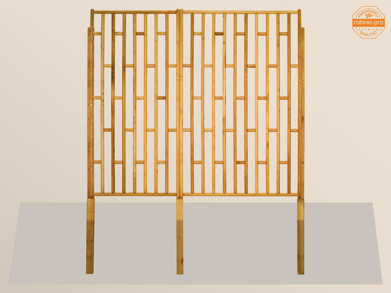 Piquet de clôture robinia-pro à planter dans le sol, avec pied rallongé