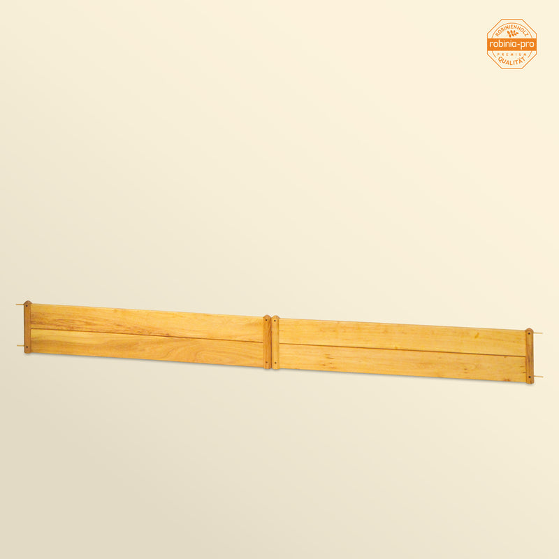 bordure de chemin en bois robinia-pro