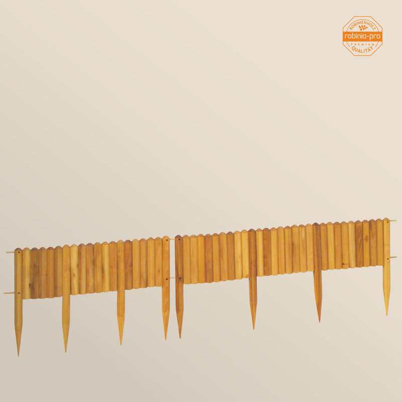 Clôture de jardin en bois Robinia-Pro, flexible 