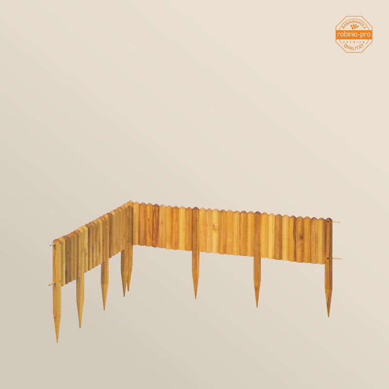 Clôture de jardin en bois Robinia-Pro, flexible 