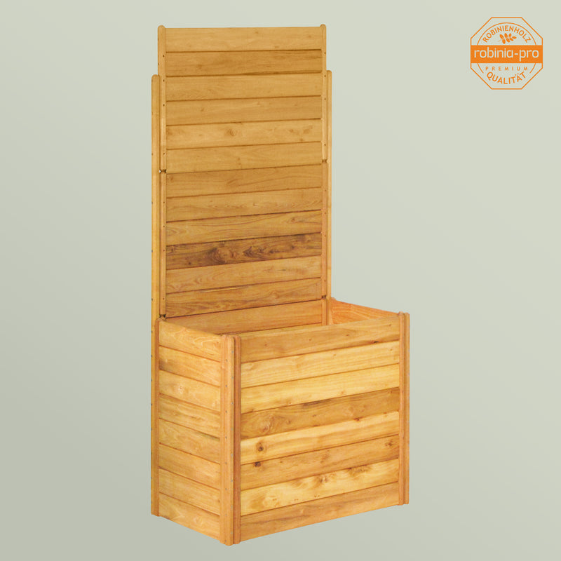 robinia-pro LIT SURÉLEVÉ AVEC MOUSSE D'INTIMITÉ