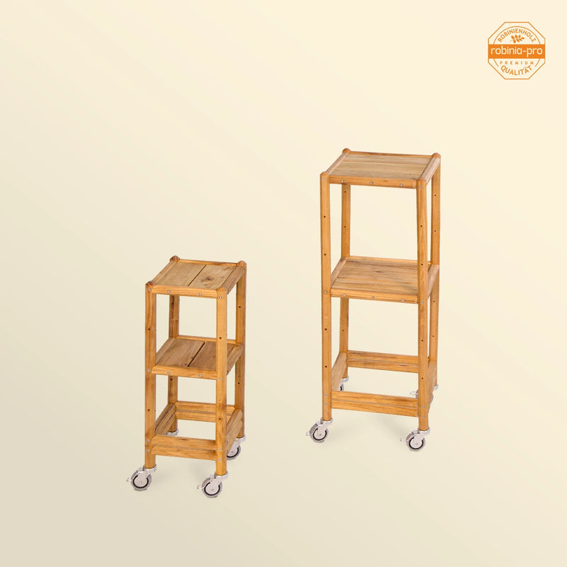 Colonne florale sur roues robinia-pro 