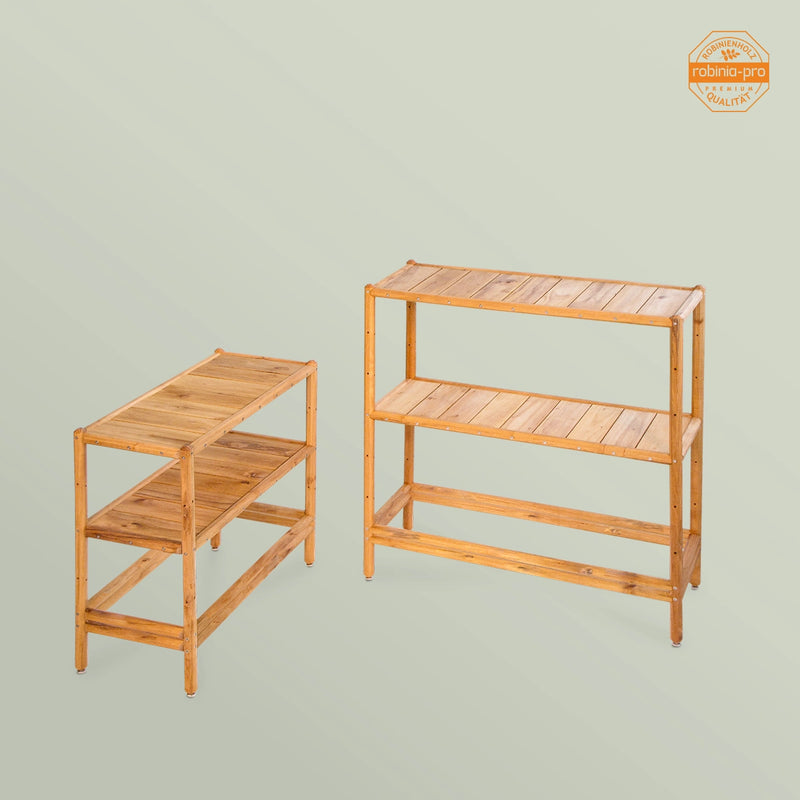 Jardinière sur pieds en bois robinia-pro