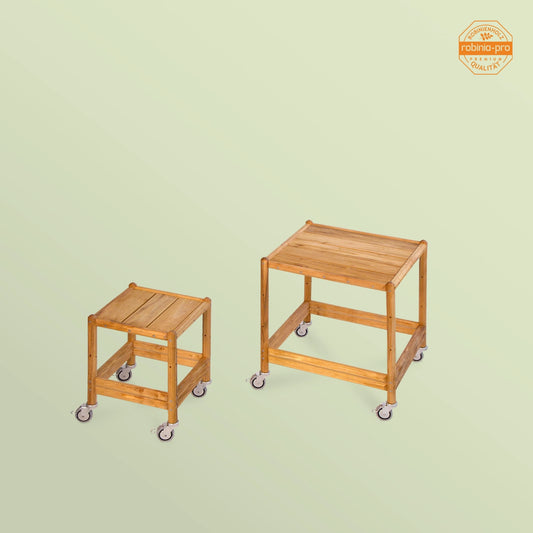 robinia-pro TABLE À FLEURS sur roues 