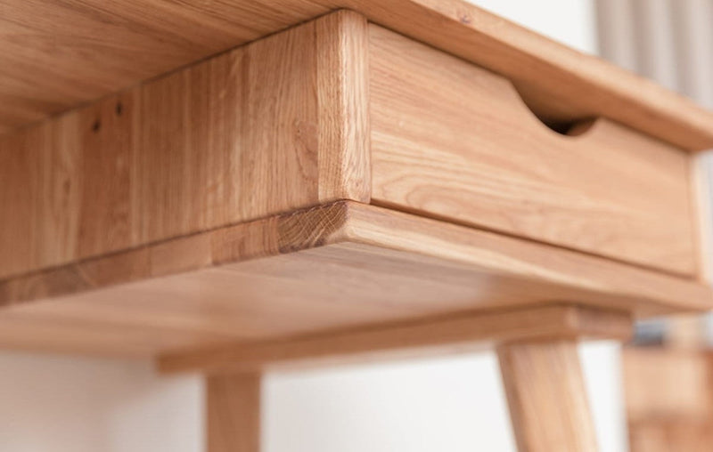 Savona Wildeiche Schreibtisch Savona II – 137,5 cm für Effizientes Arbeiten