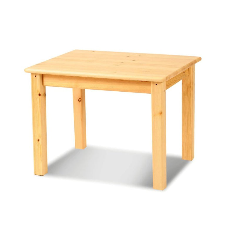 Esstisch aus Bio Kiefer Massivholz Leo 80-180 cm | Nachhaltiger Massivholztisch