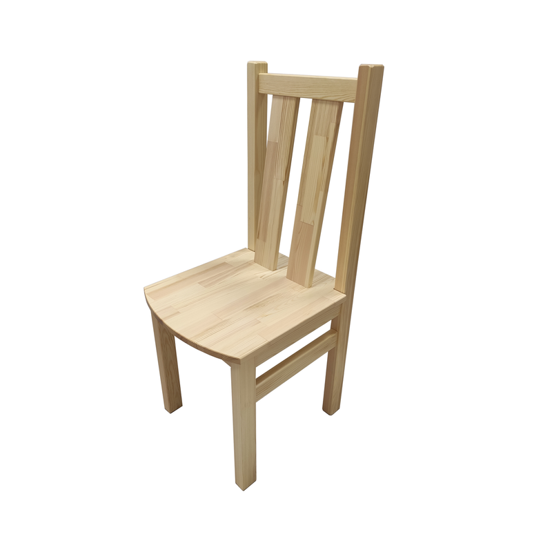 Nobis Stuhl Bio Kiefer Massivholz – 100% Nachhaltig und Umweltfreundlich