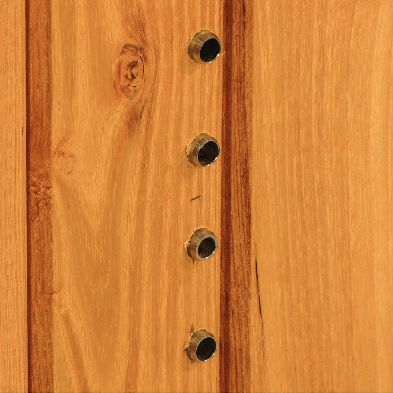 robinia-pro LIT SURÉLEVÉ DE BALCON AVEC MOUSSE D'INTIMITÉ