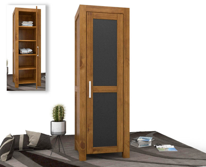 NATURA LEATHER Kleiderschrank Birke Leder – Stilvolles Design für Ihr Zuhause