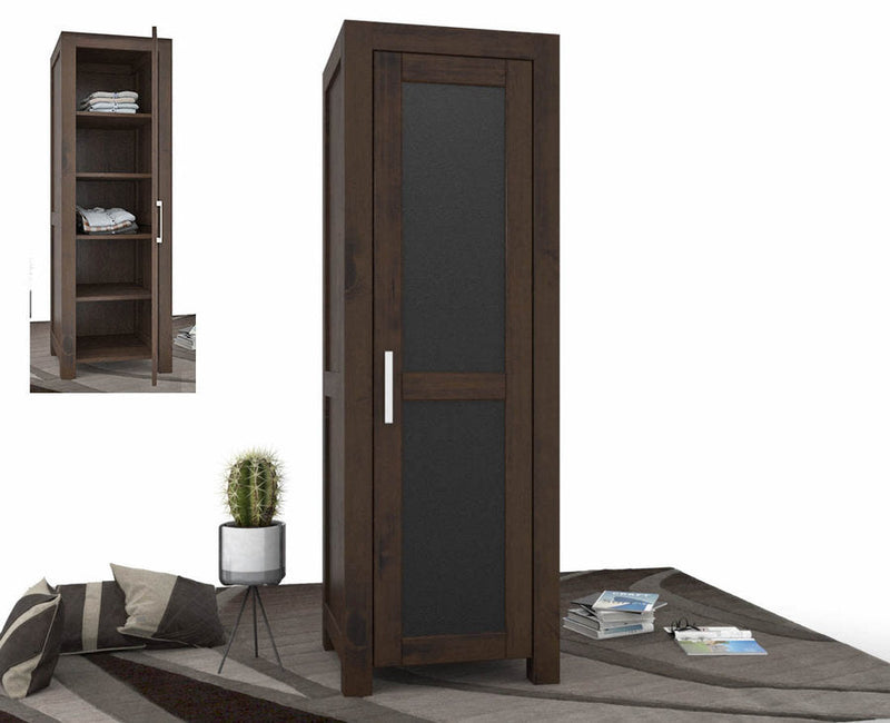 NATURA LEATHER Kleiderschrank Birke Leder – Stilvolles Design für Ihr Zuhause