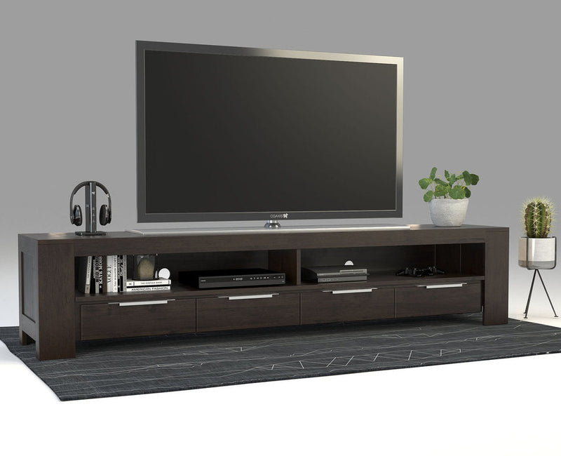 Robosto TV-Sideboard Birke Massivholz – Handgefertigtes Longboard für Ihr Wohnzimmer